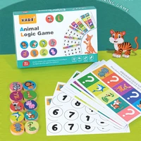 animal logic puzzle children toy early enlightenment training montessori jigsaw homeschool supplies educational play quiz games