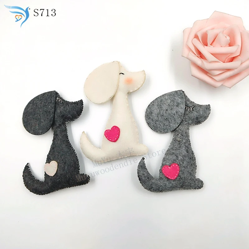 Маленькая собака новая деревянная форма для скрапбукинга Thickness 15.8mm|Вырубные