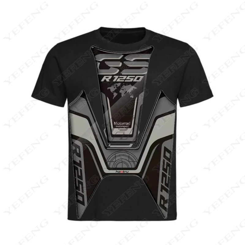 

For BMW R1250 GS Motorrad High Quality Motorcycle T-Shirts ADVENTURE Men's Superbike Motorbike Motorsprot Racing Team Jerseys