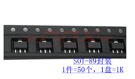 100 шт. SOT 89 BCX51 AA 10 AC 16 AD PNP 1A 45V Силовые транзисторы|Запасные части| |
