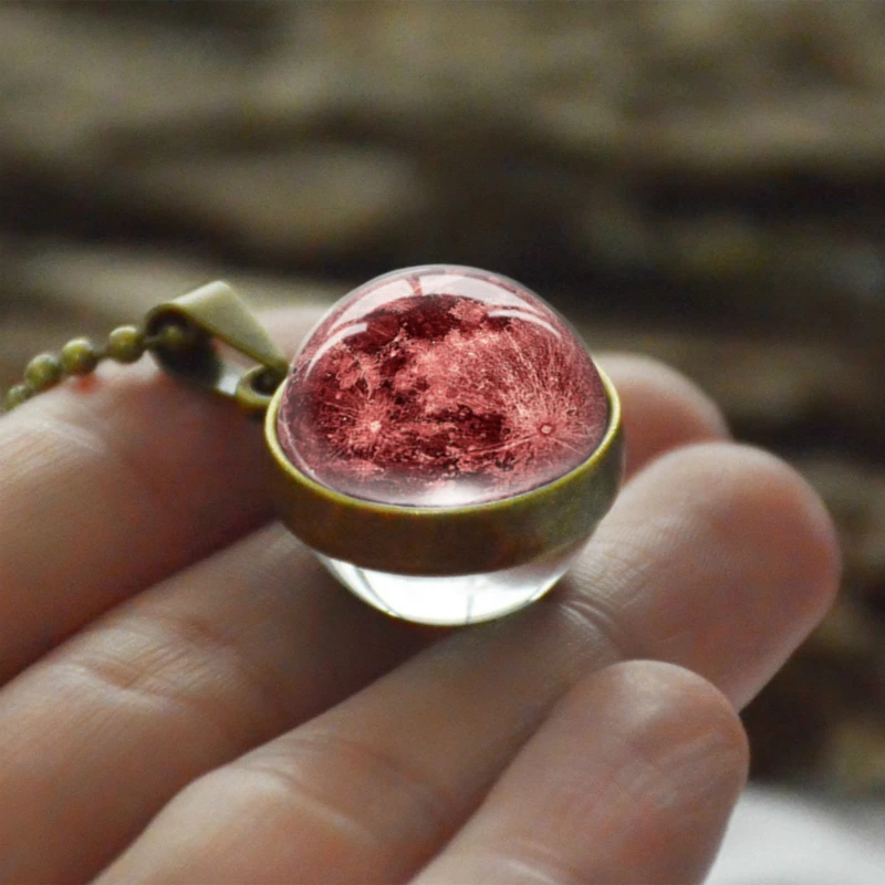 Стеклянный разбитый узор ручная работа изысканная Вселенная серьги в виде