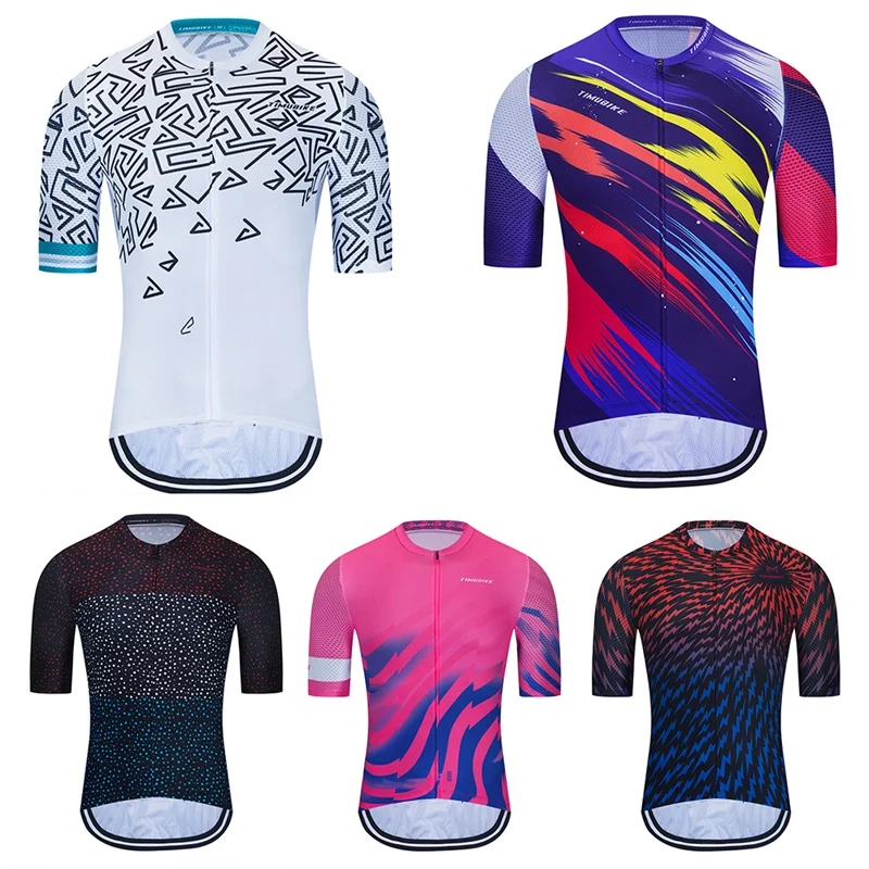 

2021 Top Quality Cycling Jersey Men Short Sleeve Sportswear Ropa Ciclismo MTB Bike Jerseys Bicycle Tops Cycling Clothing
