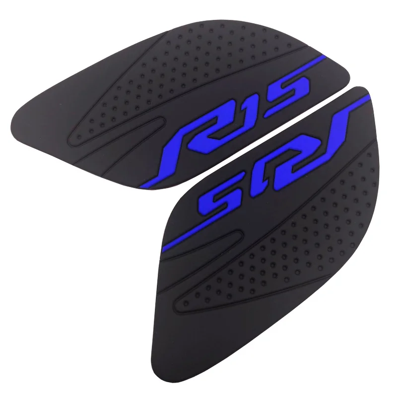 

For YAMAHA YZF-R15 YZF R15 YZFR15 2017 2018 Motorcycle fuel tank side knee protector rubber applique