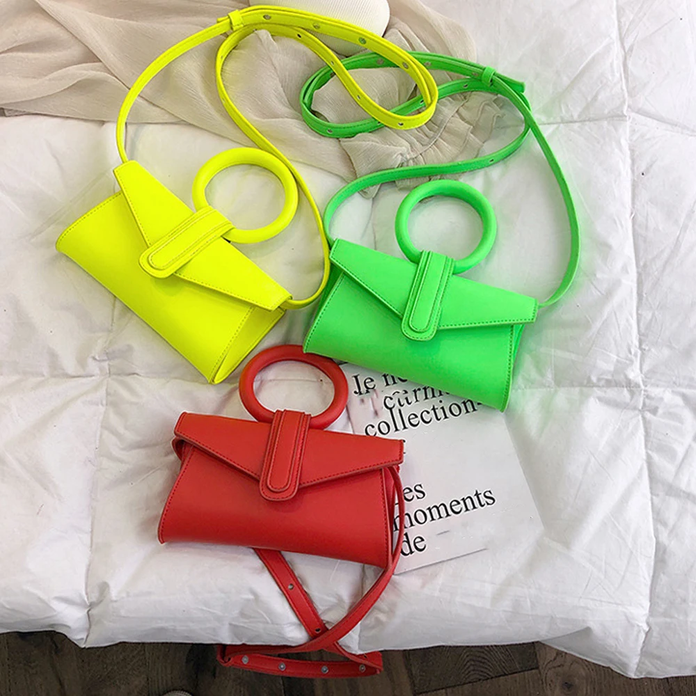 Женская сумка через плечо на одно универсальная конверт Ptgirl 2019 Повседневная