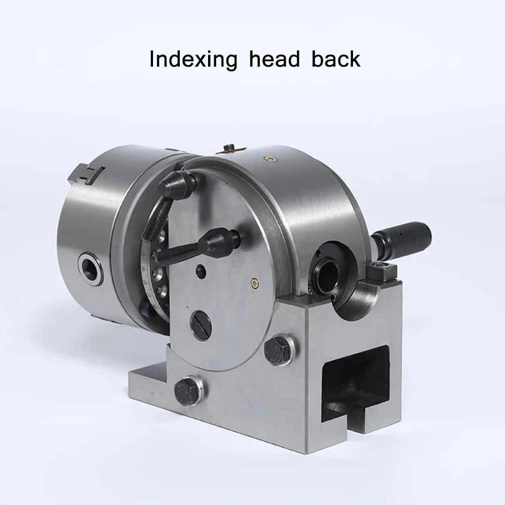 Прецизионная разделительная головка на заднюю крышку 100 мм 125 3 кулачковый патрон