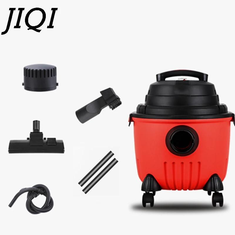 Пылесос JIQI ручной всасывающий для сухой и влажной уборки пылесборник с щеткой
