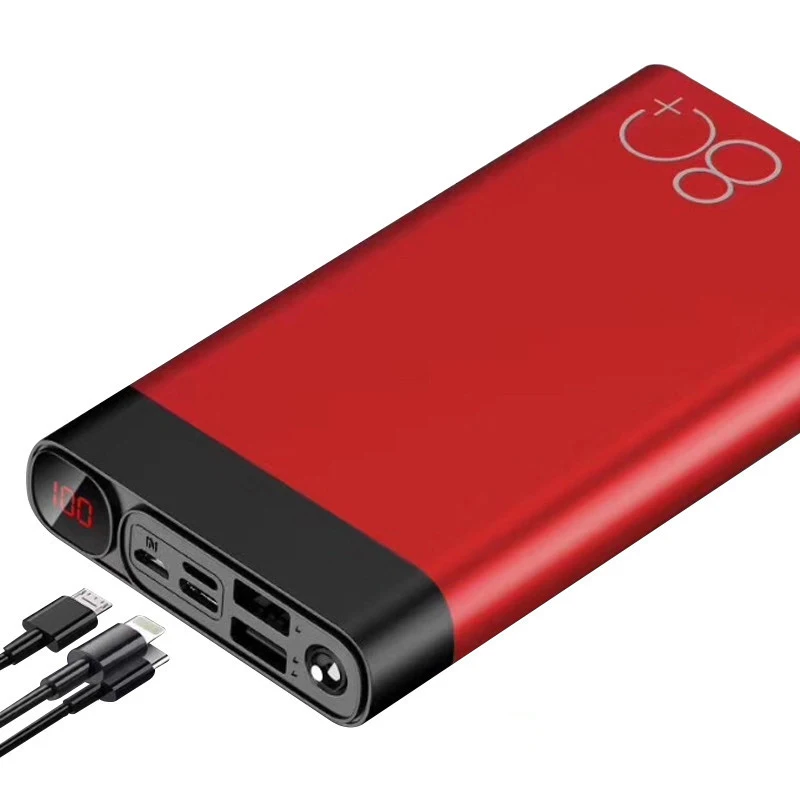 power bank 80000mah large capacity charger portable external battery fast chargging phone charger for iphone13 xiaomi samsung free global shipping