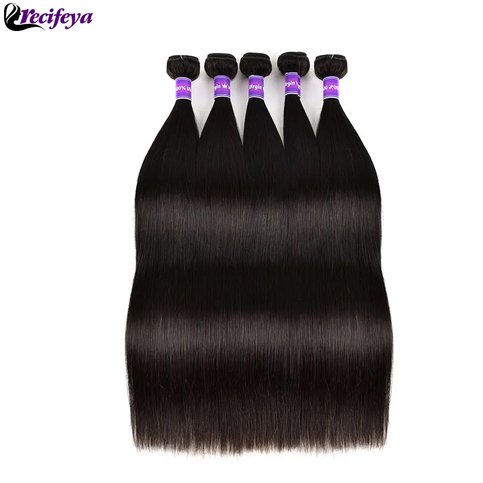 

Bone Straight Hair Bundles Wholesale Hair Bundle Deals Brazilian Hair Wave Bundles Recifeya 100% Remy Human Hair Natural Color