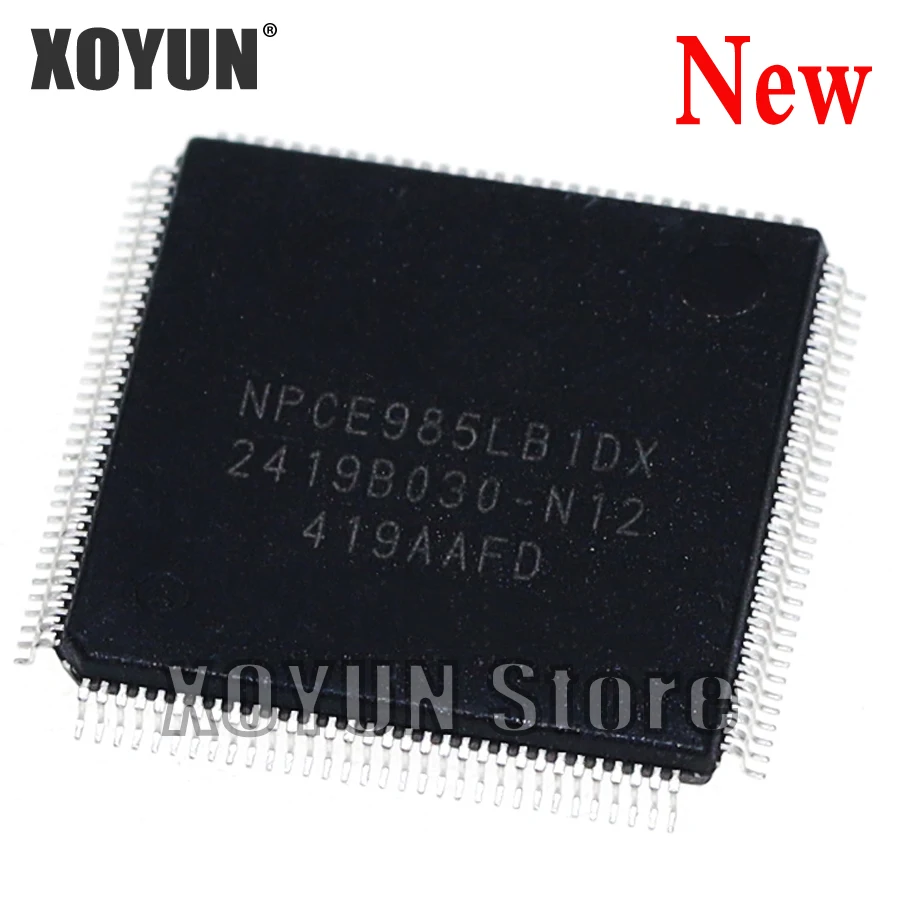 

5 шт./лот 100% новый NPCE985LB1DX NPCE985LBIDX QFP-128
