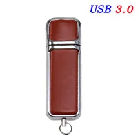 JASTER USB 3,0 с логотипом клиента, кожаный usb флеш-накопитель, металлическая коробка, флешка, 8 ГБ, 32 ГБ, коммерческая карта памяти, 4 ГБ, 16 ГБ, подарок - Цвет: V