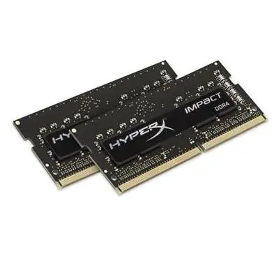 Kingston Memoria (HX432S20IBK2/32) Память kingston HYPERX IMPACT SODIMM DDR4 32 жесткий GB KIT (2) 3200 MHZ CL20