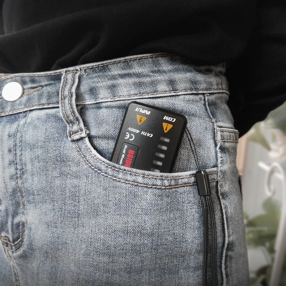 Цифровой ЖК-мультиметр BSIDE ADMS1 X1 3-линейный дисплей автоматический тестер