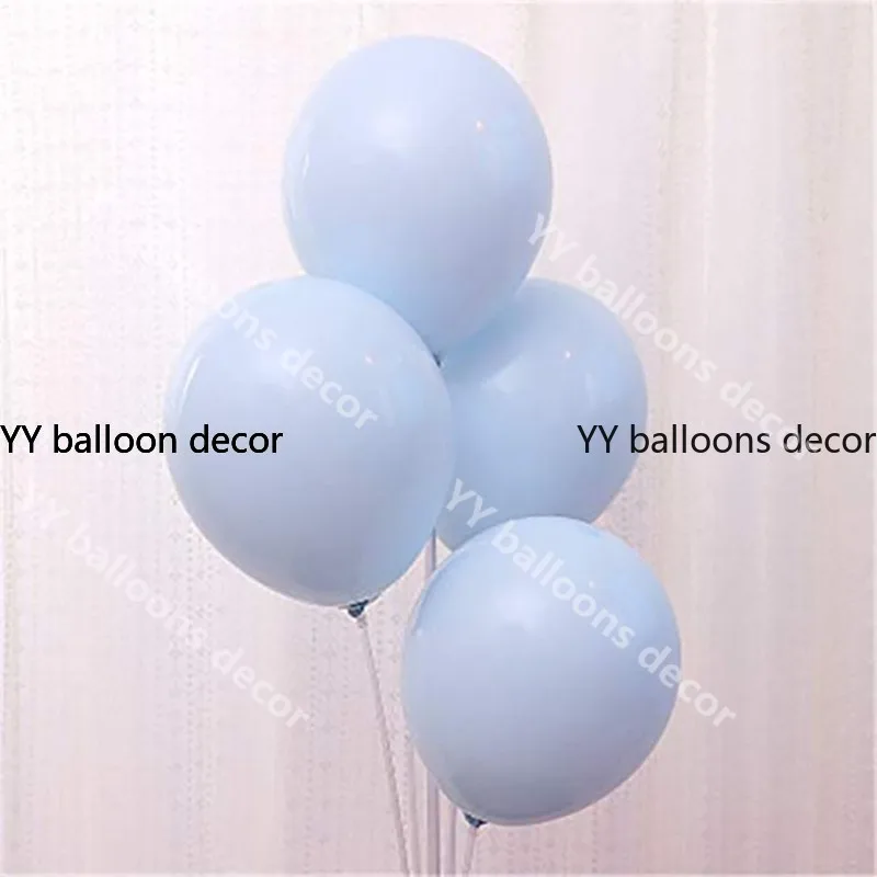 110pcs Maca Blue Gray Mint Balloons Garland Arch Kit Pastel 5/10/12/18inch Birthday Wedding Baby Shower Anniversary Party Decor | Дом и сад