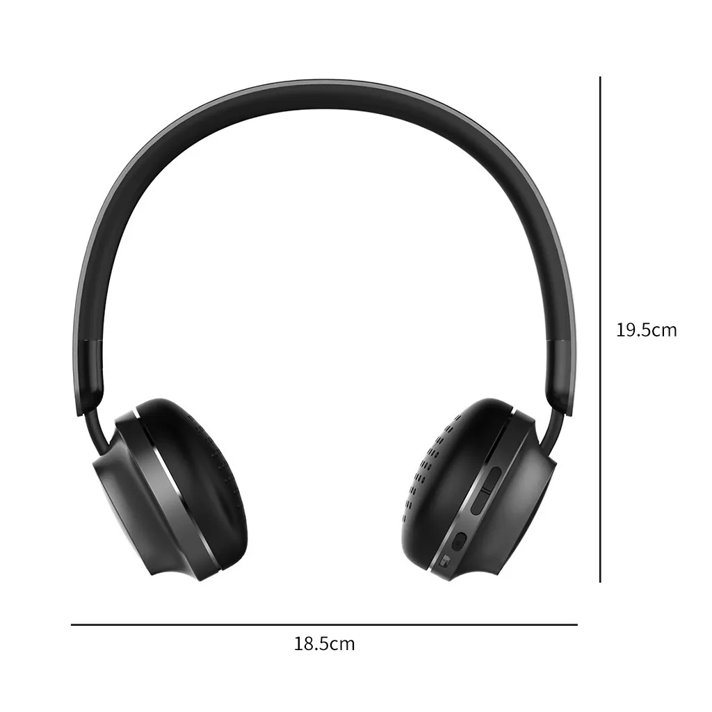 Mosunx Беспроводная bluetooth-гарнитура, активная шумоподавление, Бас-гарнитура, встроенный громкой связи высококачественный микрофон