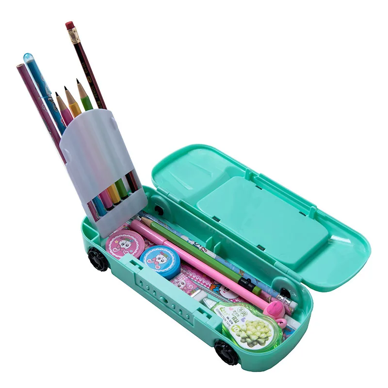 Мультяшный большой пароль для мальчика 3d автомобиль девочек мальчиков пенал