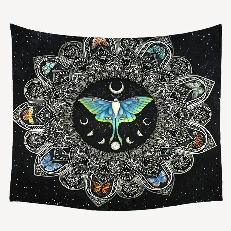 Узор ковер Декор Psychedelic Настенный Гобелен Мандала настенный гобелен из ткани