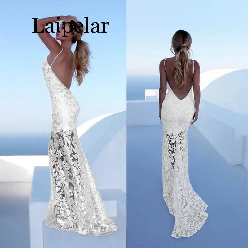 

2020 Sexy Sequined Party Dress Robe De Slash Neck Sleeveless Backless Flower Hollow Lace Long Robe Off Shoulder Party Dress