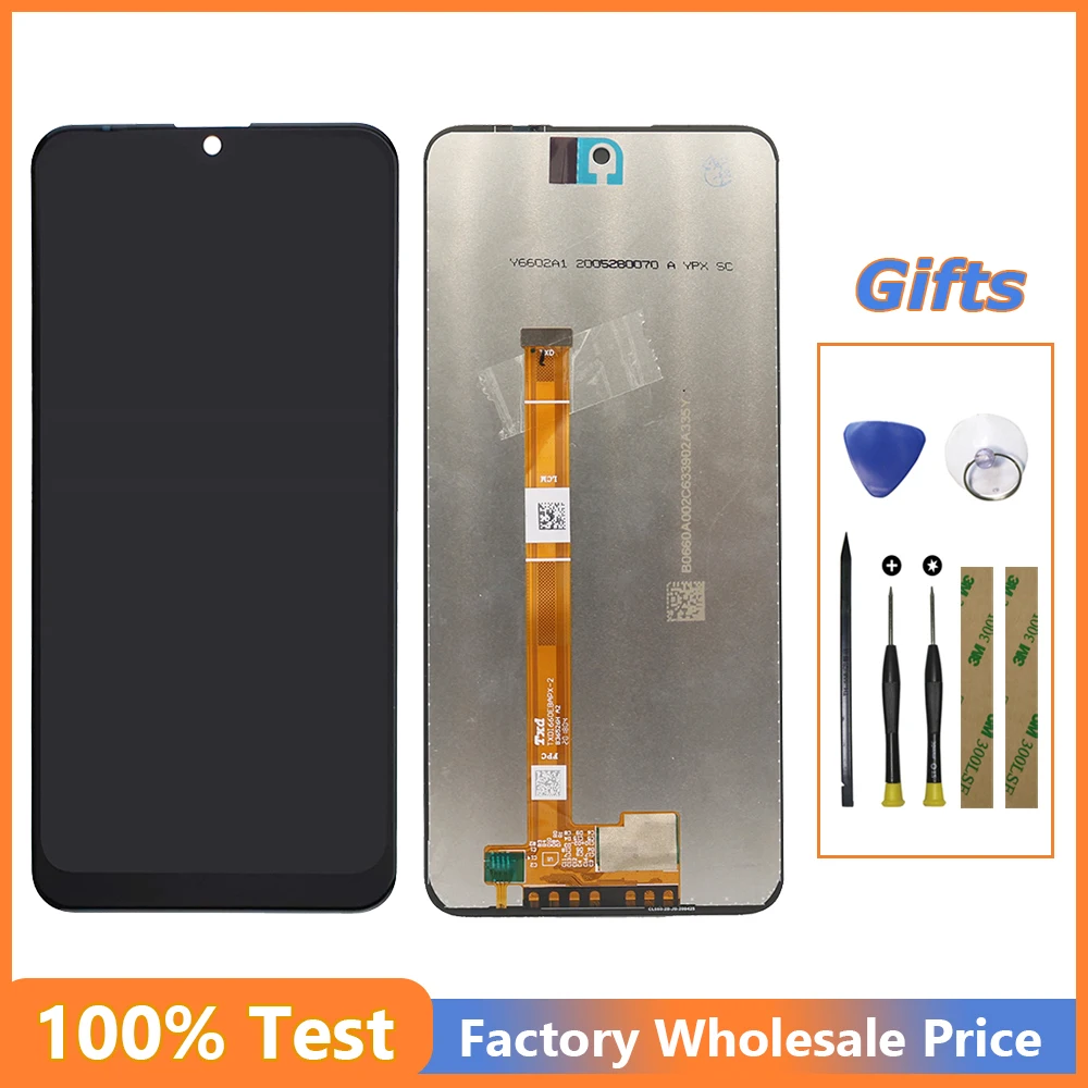

LCD Display For LG K52/K62/K42 Assembly-Black LMK520 520E 520Y 520H LM-K520 520E 520Y 520H Touch Screen Digitizer Assembly+Tools