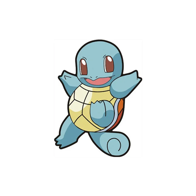 Детские предупреждающие стикеры в машину забавные наклейки Pokemon Pikachu из стекла 3d