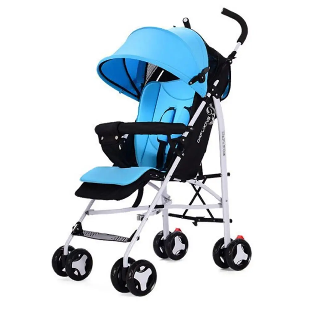 Детская складная коляска Kidlove 2 в 1 переносная с зонтиком для