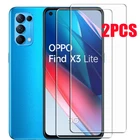Закаленное защитное стекло для OPPO Find X3 Lite X3Lite CPH2145 6,43 дюймов, Защитная пленка для экрана телефона