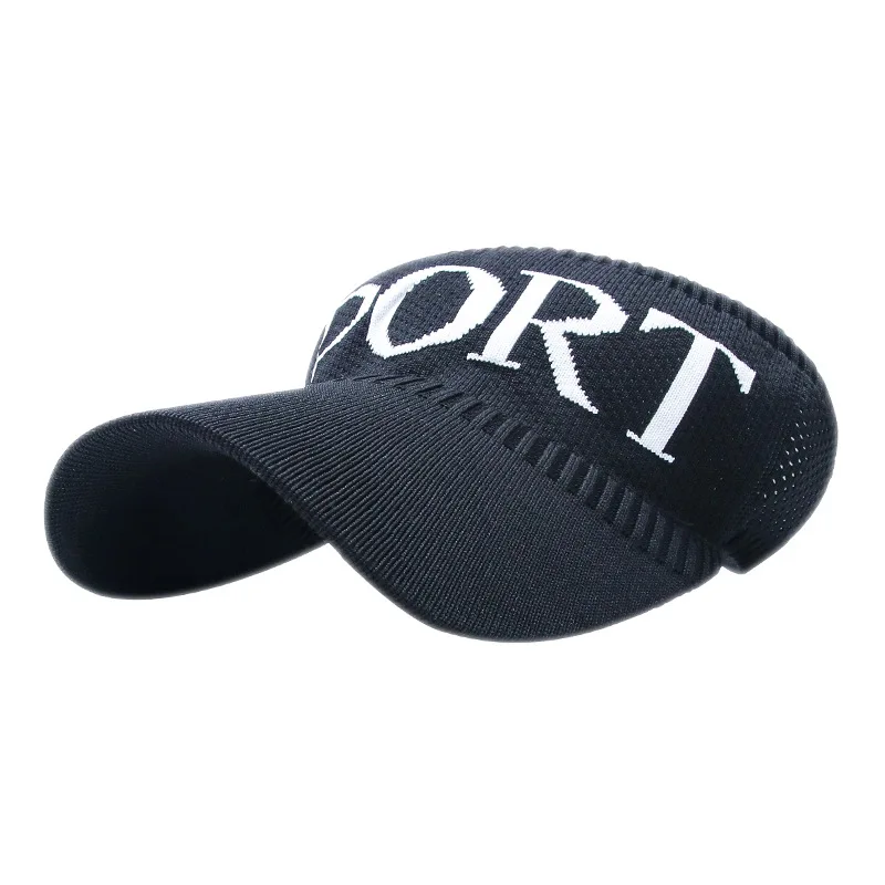 

New Baseball Cap Women Style Contracted Letters COTTON 56-60cm Elastic Empty Top Hat Outdoor Sports Recreation Snapback Visors