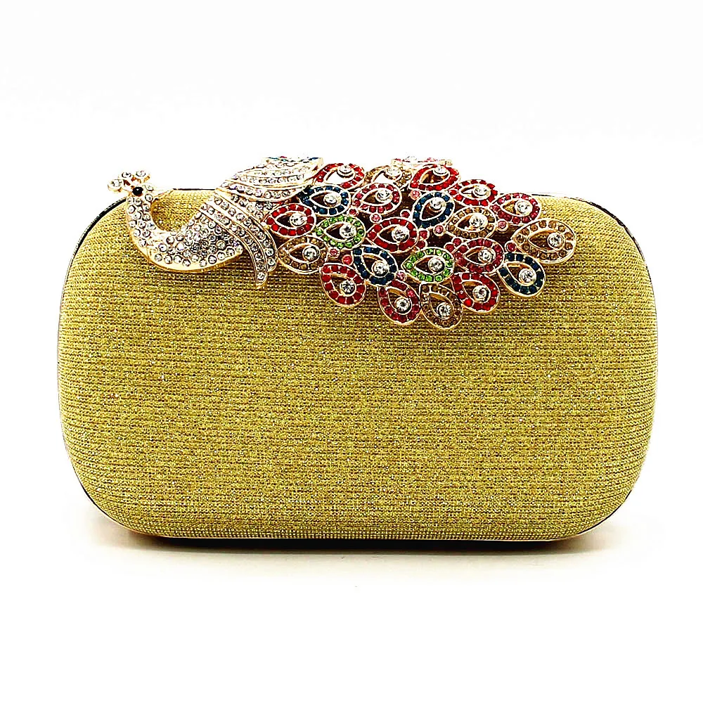 LOLIBOX женские сумки клатчи модные мессенджеры Сверкающие Стразы Павлин Блестки на