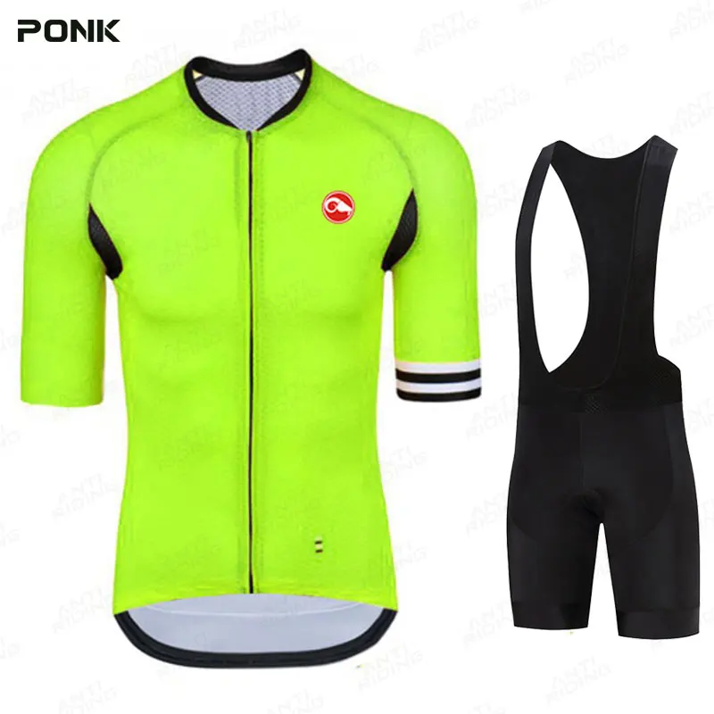 

2020 профессиональная команда флуоресцентных цветов Maillot Велоспорт Джерси комплект велосипедные Шорты Ropa Ciclismo мужская летняя MTB быстросохну...