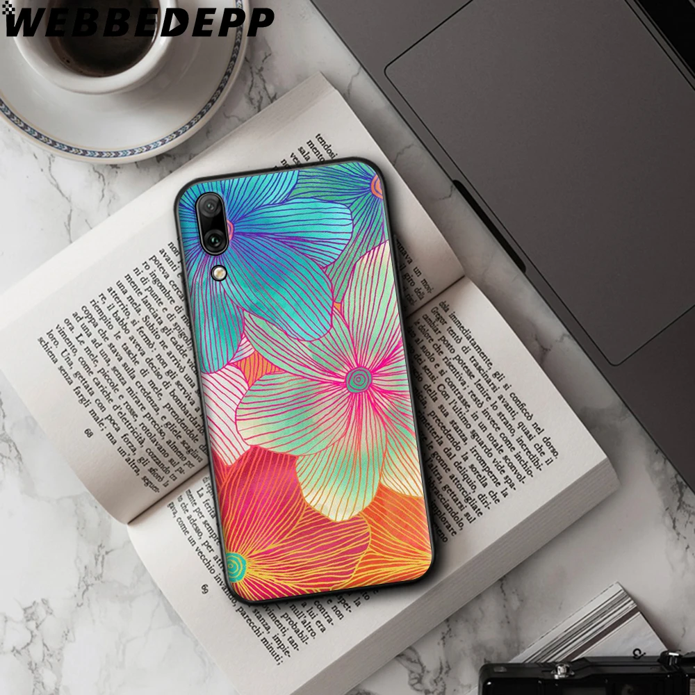 Градиентный Радужный мягкий чехол для huawei Honor 6A 7A 9X20 Pro 8A 7C 8C 7X8X8 9 10 lite 20S Note10 View20 |