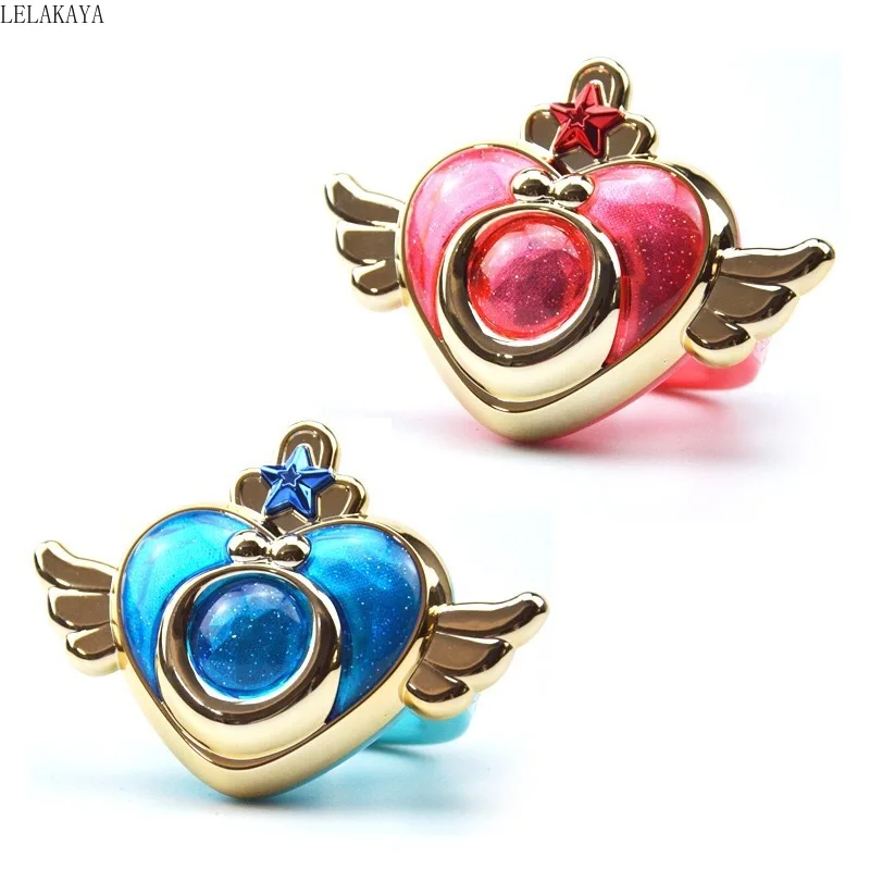 Экшн фигурки в виде розовой Луны для косплея футляр карт волшебная палочка