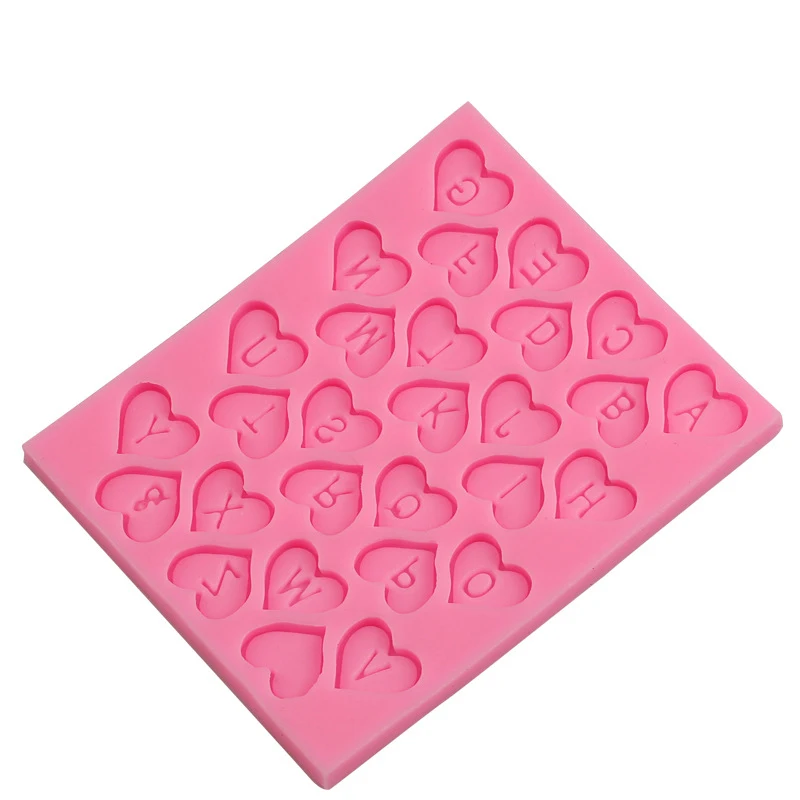 1 шт. силиконовая форма в виде сердца|Формы для тортов| |