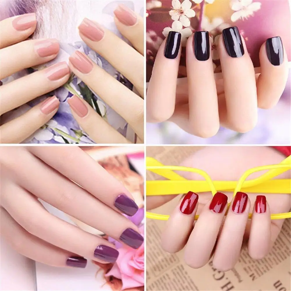 Гель-лак CLAVUZ 8 мл однотонный отмачиваемый УФ-гель для ногтей Базовое покрытие без