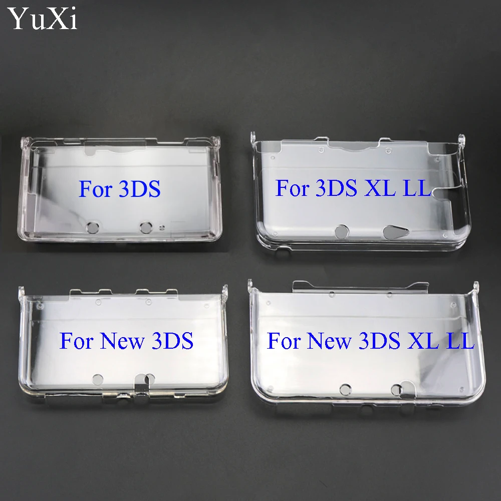 Легкий жесткий пластиковый прозрачный защитный чехол для Nintendo 3DS/3DS XL LL /3DS