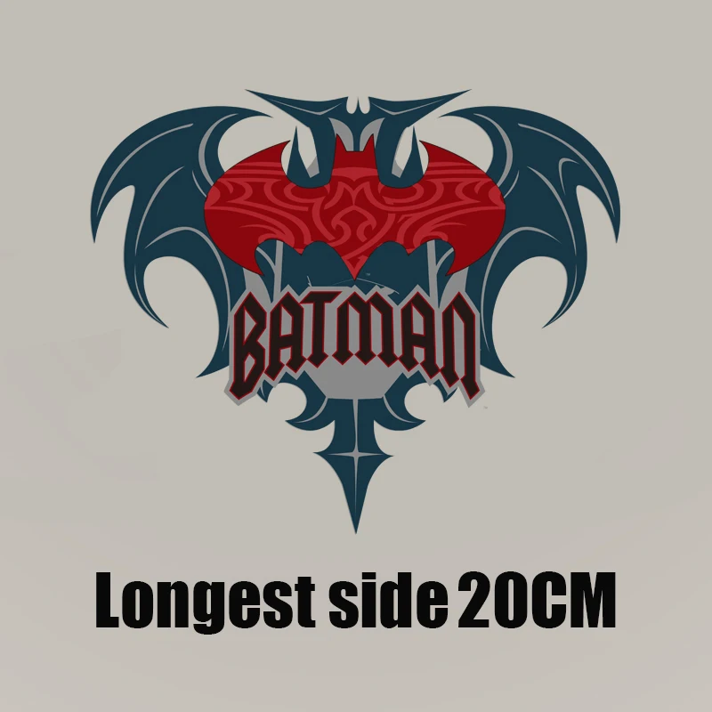 Cartoon Batman Men Thermal transfer stickers clothes Fashion boy Ironing patch DIY washable T-shirt | Дом и сад
