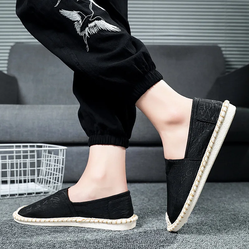 

Summer Thomas Fisherman Shoes Cloth Shoes Lazy Shoes Fisherman Shoes New Men's Trend All-match Casual Shoes Plus Size 39-44