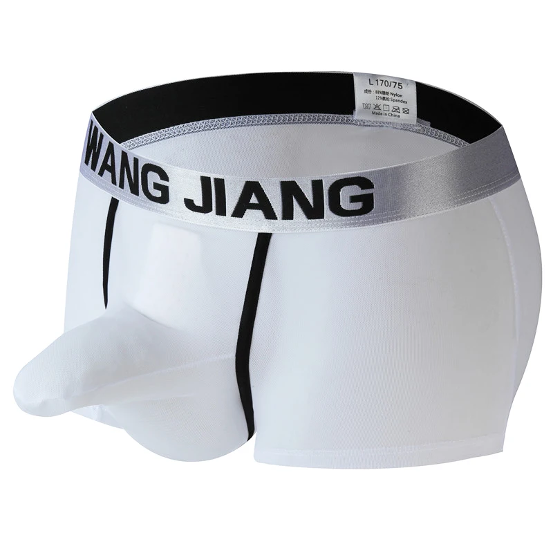 Сексуальное мужское нижнее белье сетчатые мужские боксеры шорты со слоном на