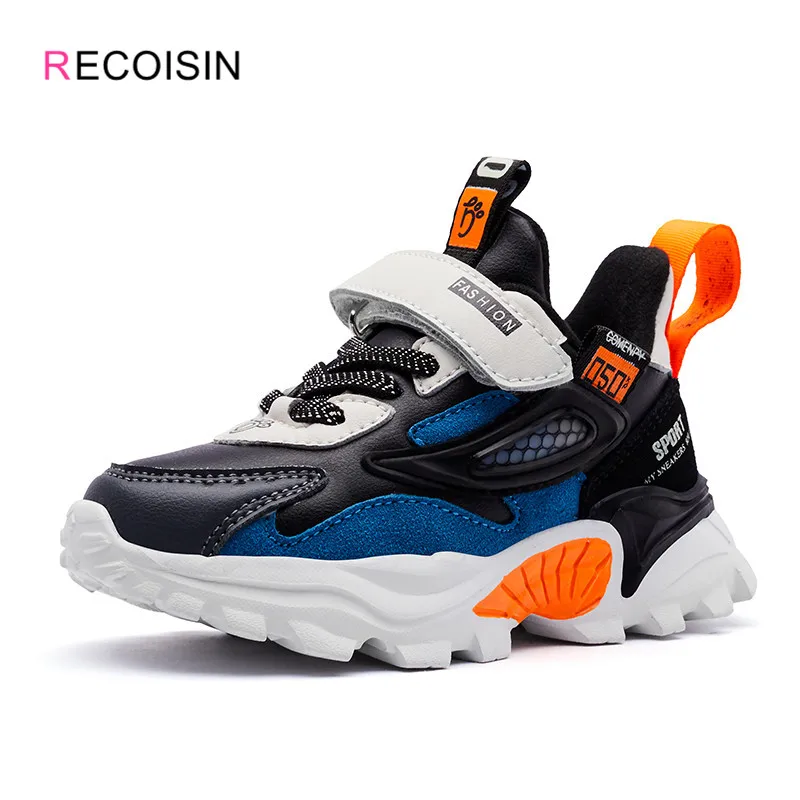 Новинка Осенняя детская обувь RECOISIN удобная спортивная для мальчиков