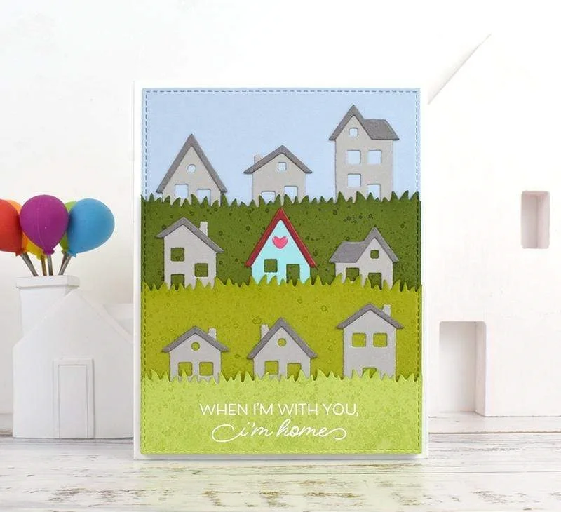 Набор ножниц для вырубки металлическими штампами "Свинка Крафт" для различных предметов декора дома, скрапбукинга, бумажного ремесла, формы для ножниц, лезвия штампа и трафареты.