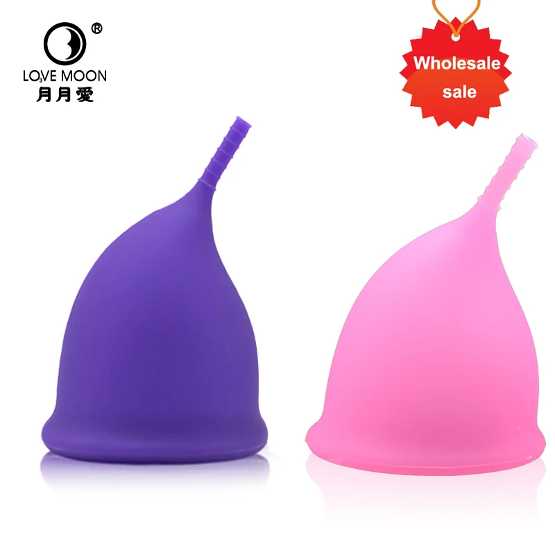 50 шт./лот 100% менструальная чаша медицинский силикон для женщин чашка периода