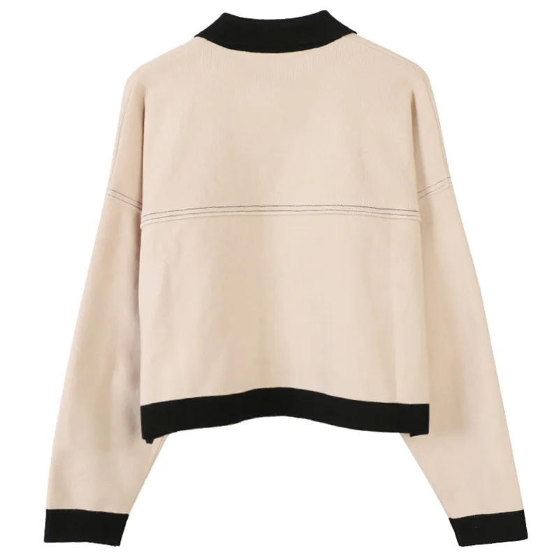 BabYoung британский стиль Новинка весны новая модная Для женщин отворот Свободный