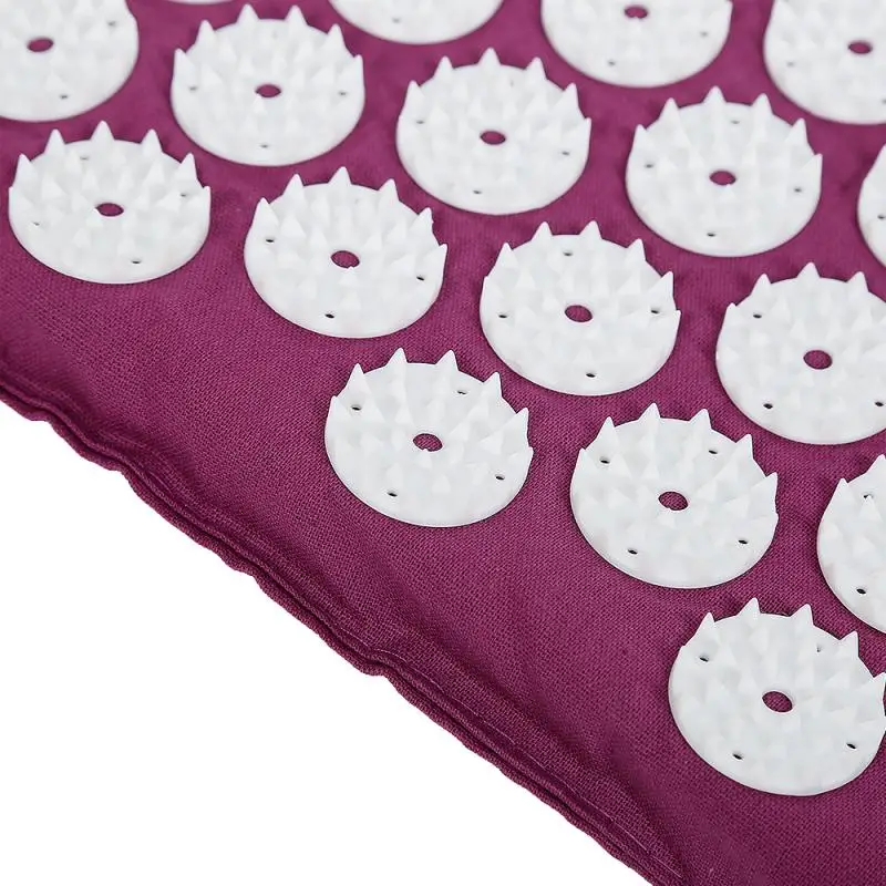 Массажная подушка коврик для йоги и акупрессуры набор подушек массажер шеи спины