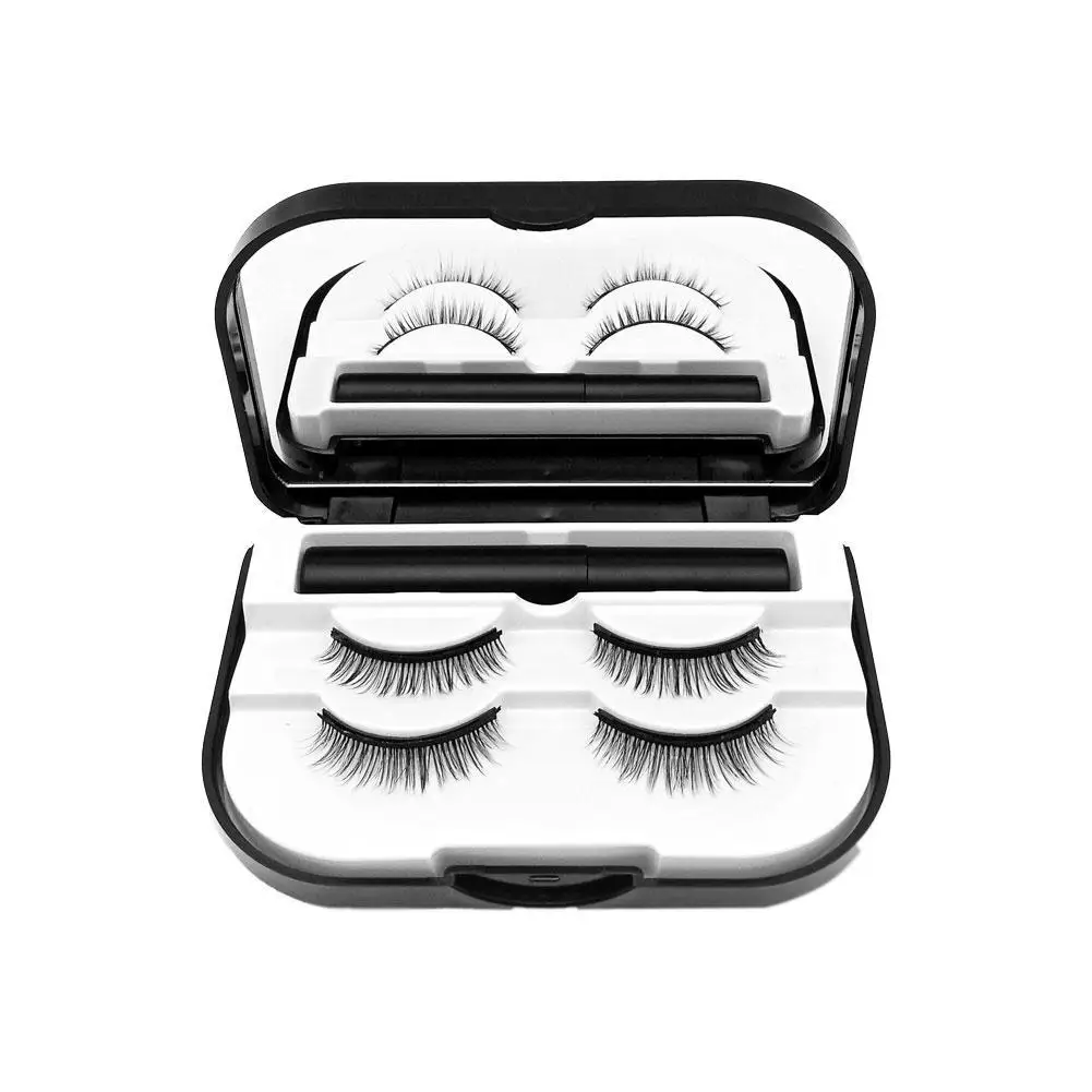 

Magnetic Eyelashes 3D Mink False Eyelash Magnetic Eyelashes Magnet Eyeliner Fake Eyelash Tweezer Set Long Lasting Lash Makeup