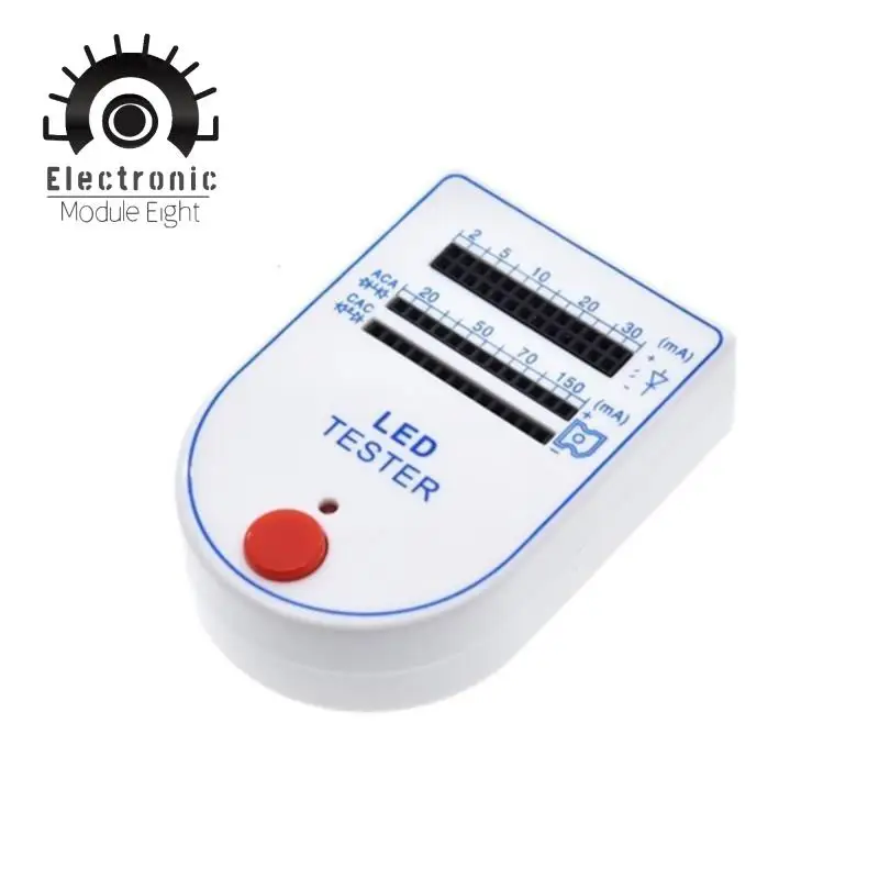 Мини-тестер LED-светильников и светодиодных ламп 2~150мА для устройства на батареи.