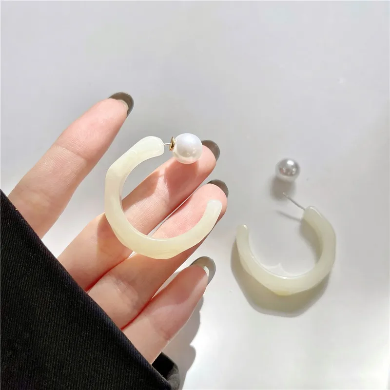 

Aestheticism fashion wind restoring ancient ways is yakeli circle earrings in 2021 the new geometry stud earrings