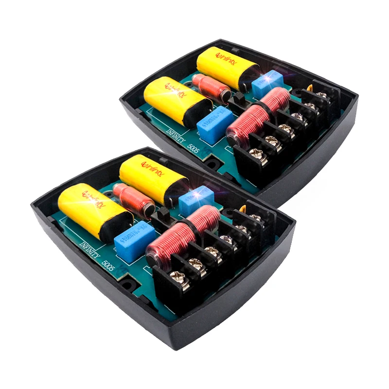 2 шт. пути 220 Вт Фильтр цепи делитель частоты домашний кинотеатр автомобильный