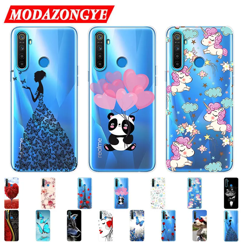 Чехол для телефона силиконовый чехол из ТПУ OPPO мягкий 5 S Realme5S|Бамперы| |