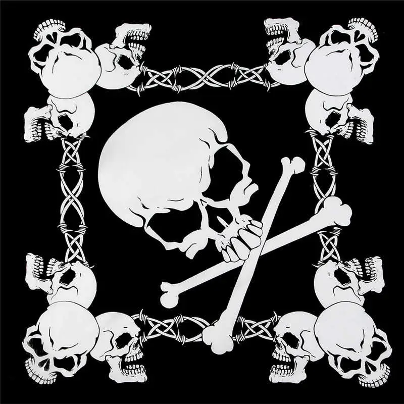 Бандана с черепом HUOBAO платок головной убор для велосипеда и мотоцикла маска