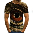 Новинка 2020, Мужская футболка с ужасной темой, модные топы серии призраков, модная летняя Повседневная рубашка с коротким рукавом и круглым вырезом и 3D принтом