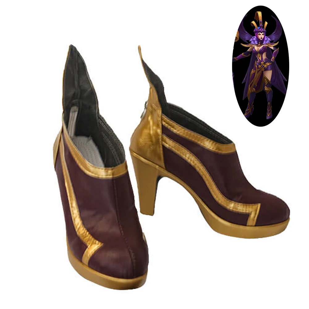 

Coven LeBlanc Shoes Cosplay LOL League of Legends Women Boots