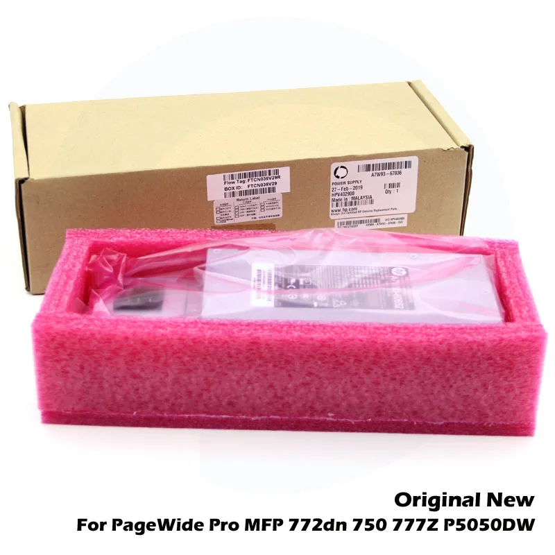 

Original New A7W93-67036 A7W93-60652 Power Supply Unit Fit For PageWide Pro MFP 772dn 750 777Z P5050DW